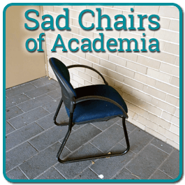 sad chairs of academia